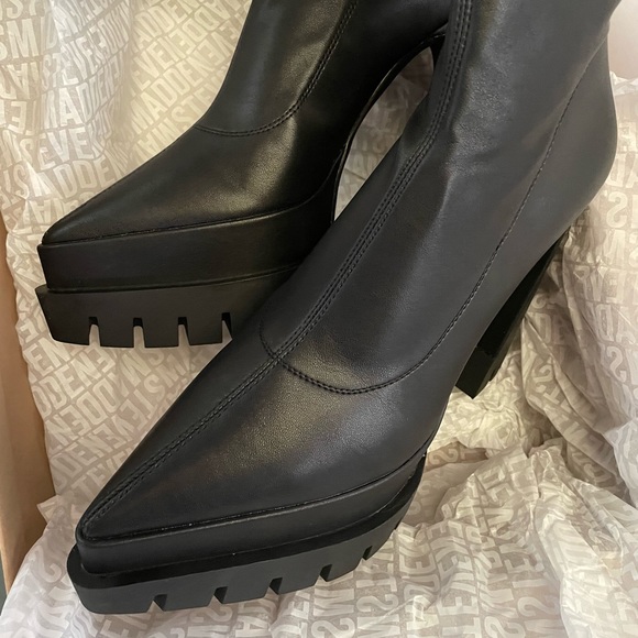 STEVE MADDEN MARA LUG SOLE PLATFORM KNEE HIGH BOOTS - Picture 9 of 14